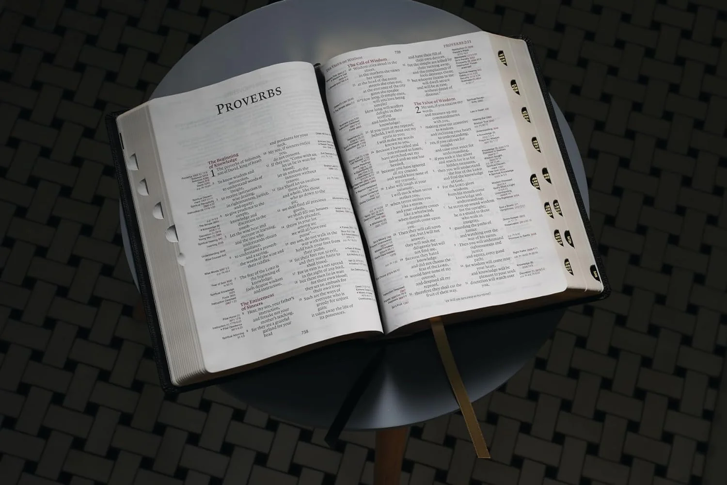 ESV, Thompson Chain-Reference Bible, Large Print, Red Letter - Image 9