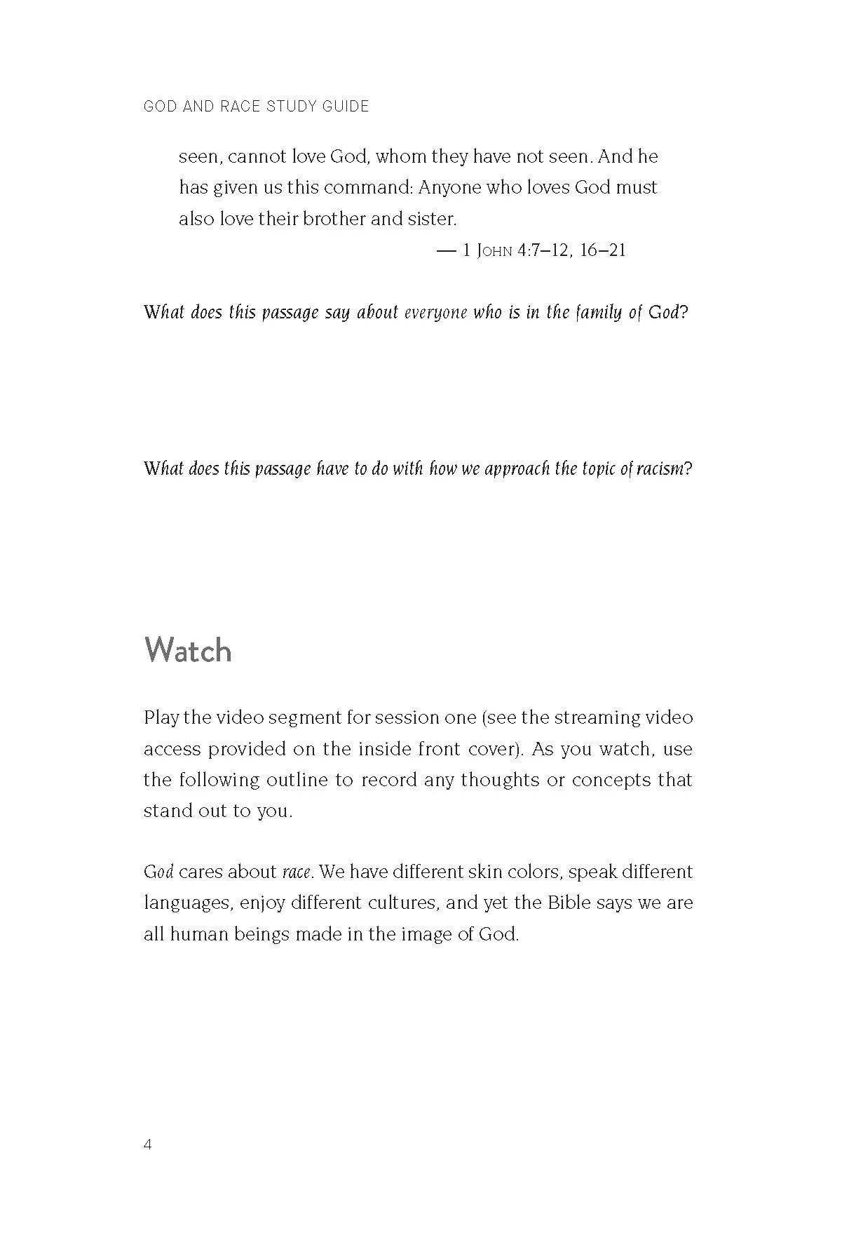 God and Race Bible Study Guide plus Streaming Video: A Guide for Moving Beyond Black Fists and White Knuckles - Image 7