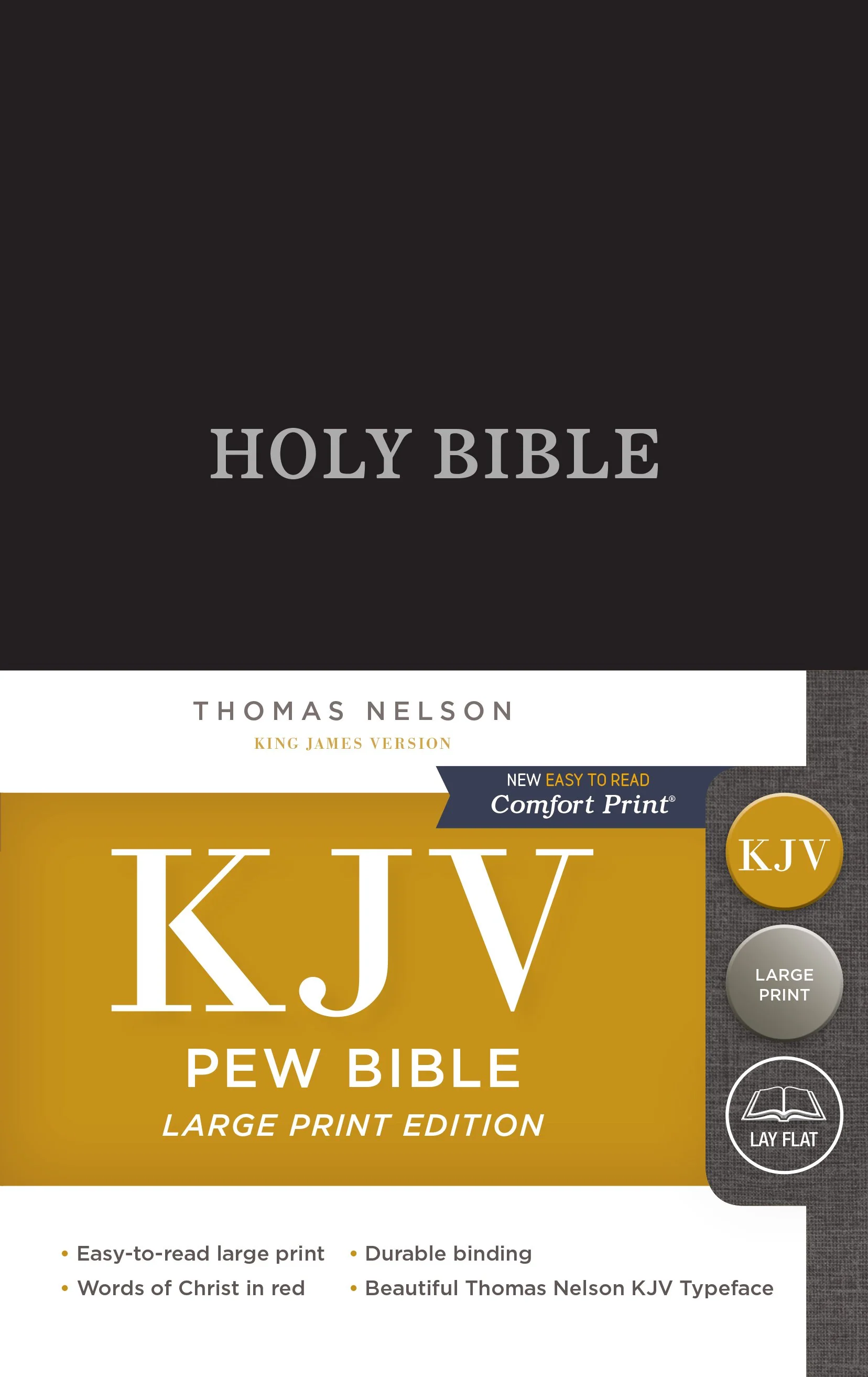 KJV, Pew Bible, Large Print, Red Letter Edition, Comfort Print: Holy Bible, King James Version - Image 13
