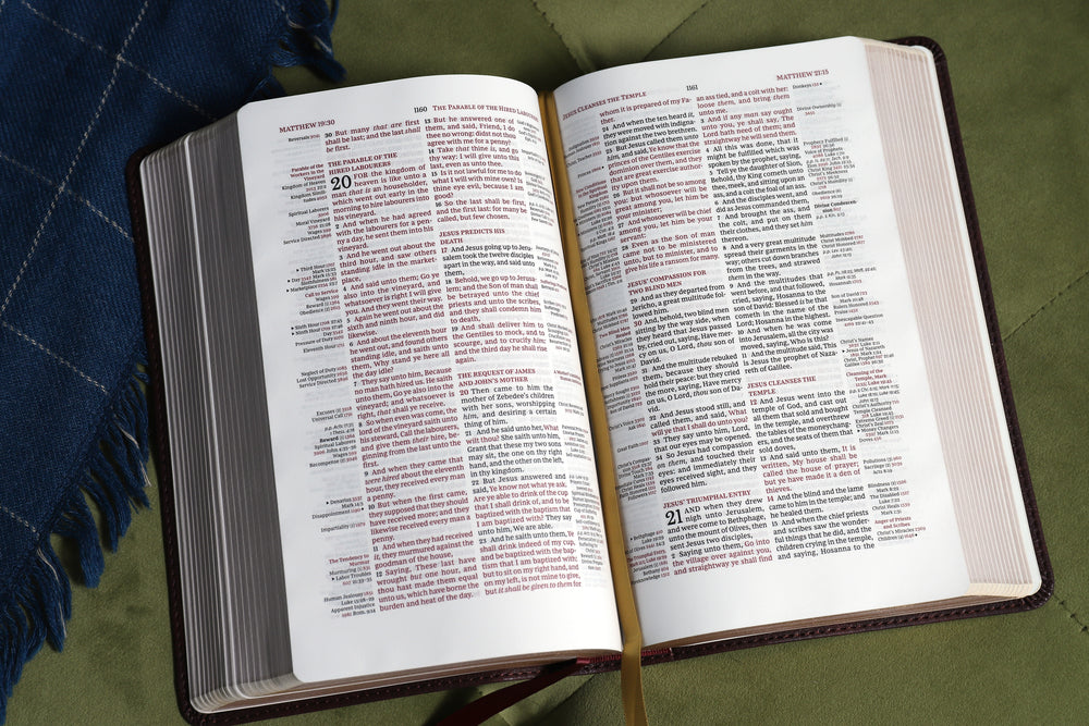 KJV, Thompson Chain-Reference Bible, Handy Size, Red Letter, Comfort Print - Image 16