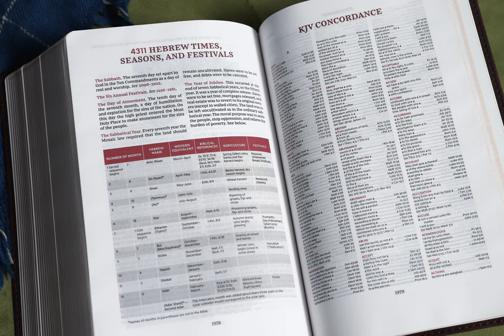 KJV, Thompson Chain-Reference Bible, Handy Size, Red Letter, Comfort Print - Image 21