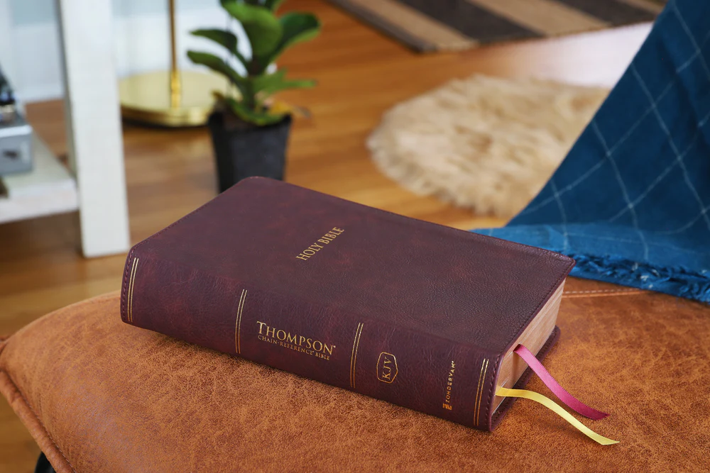 KJV, Thompson Chain-Reference Bible, Handy Size, Red Letter, Comfort Print - Image 4