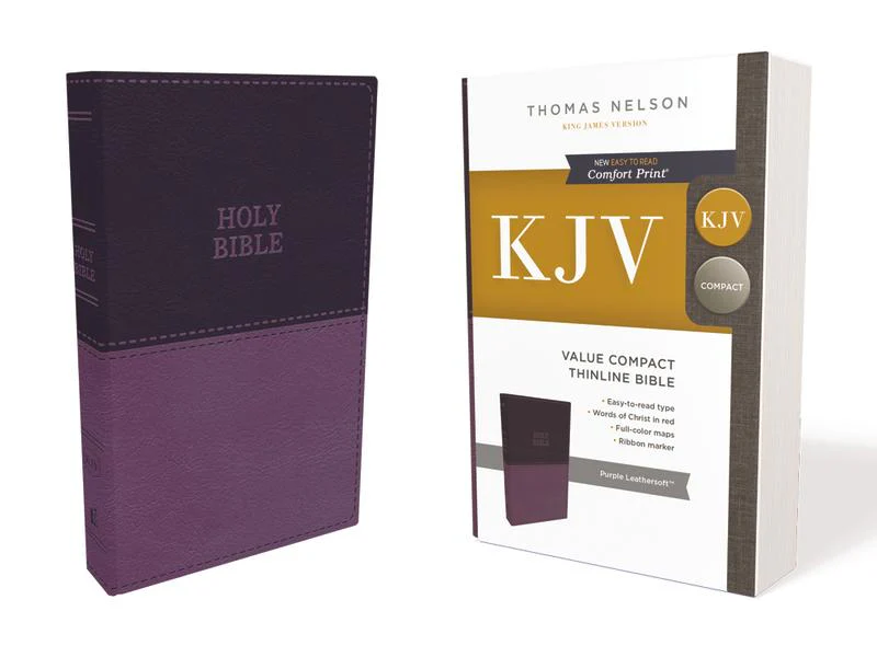 KJV, Value Thinline Bible, Compact, Red Letter, Comfort Print - Image 17