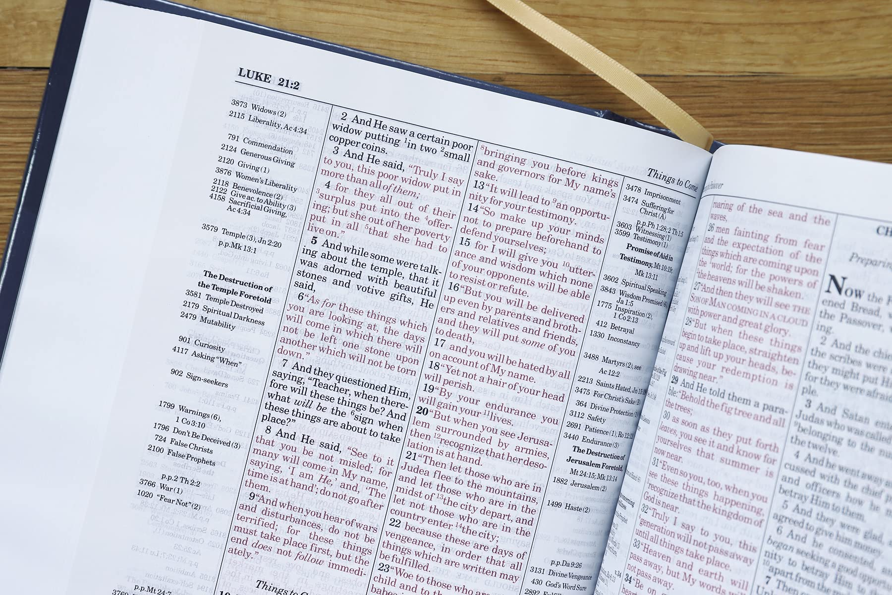 NASB, Thompson Chain-Reference Bible, Red Letter Edition, 1977 Text - Image 23