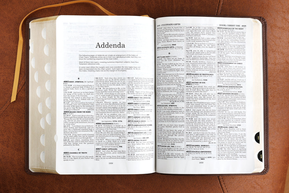 NASB, Thompson Chain-Reference Bible, Red Letter Edition, 1977 Text - Image 58