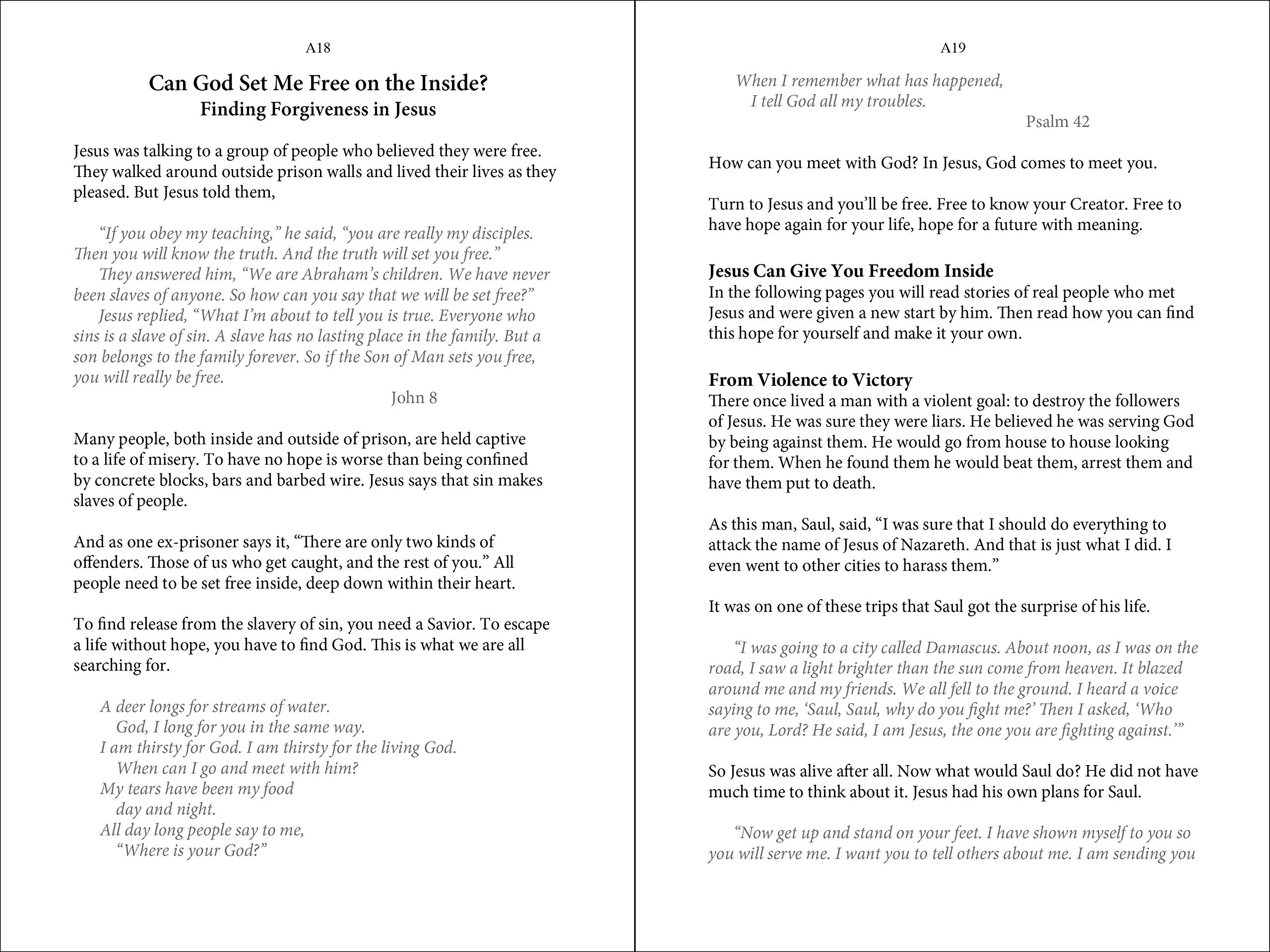 NIrV, Free on the Inside Bible, Paperback - Image 5