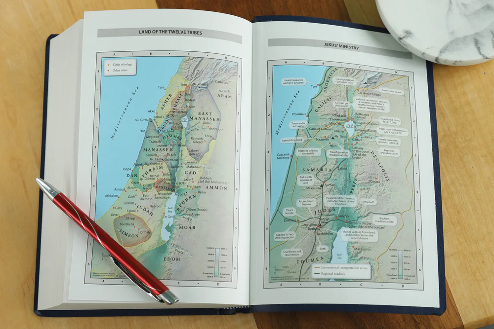 NIV, Gift and Award Bible, Leather-Look, Red Letter Edition, Comfort Print - Image 15