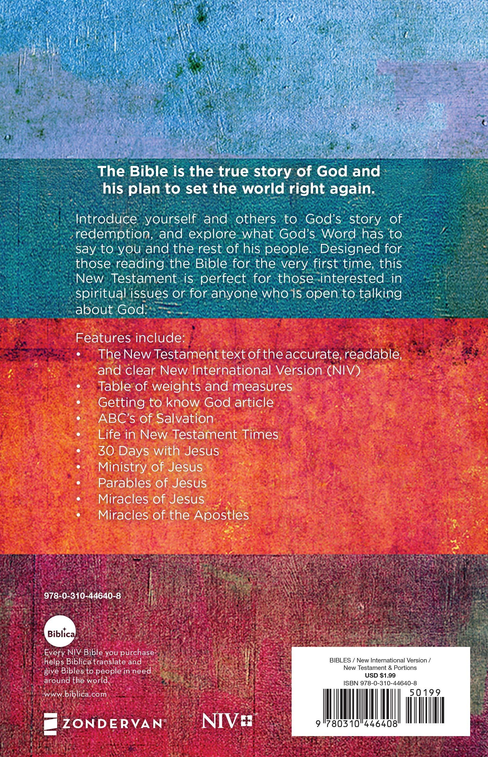 NIV, Outreach New Testament for Kids, Paperback - Image 31