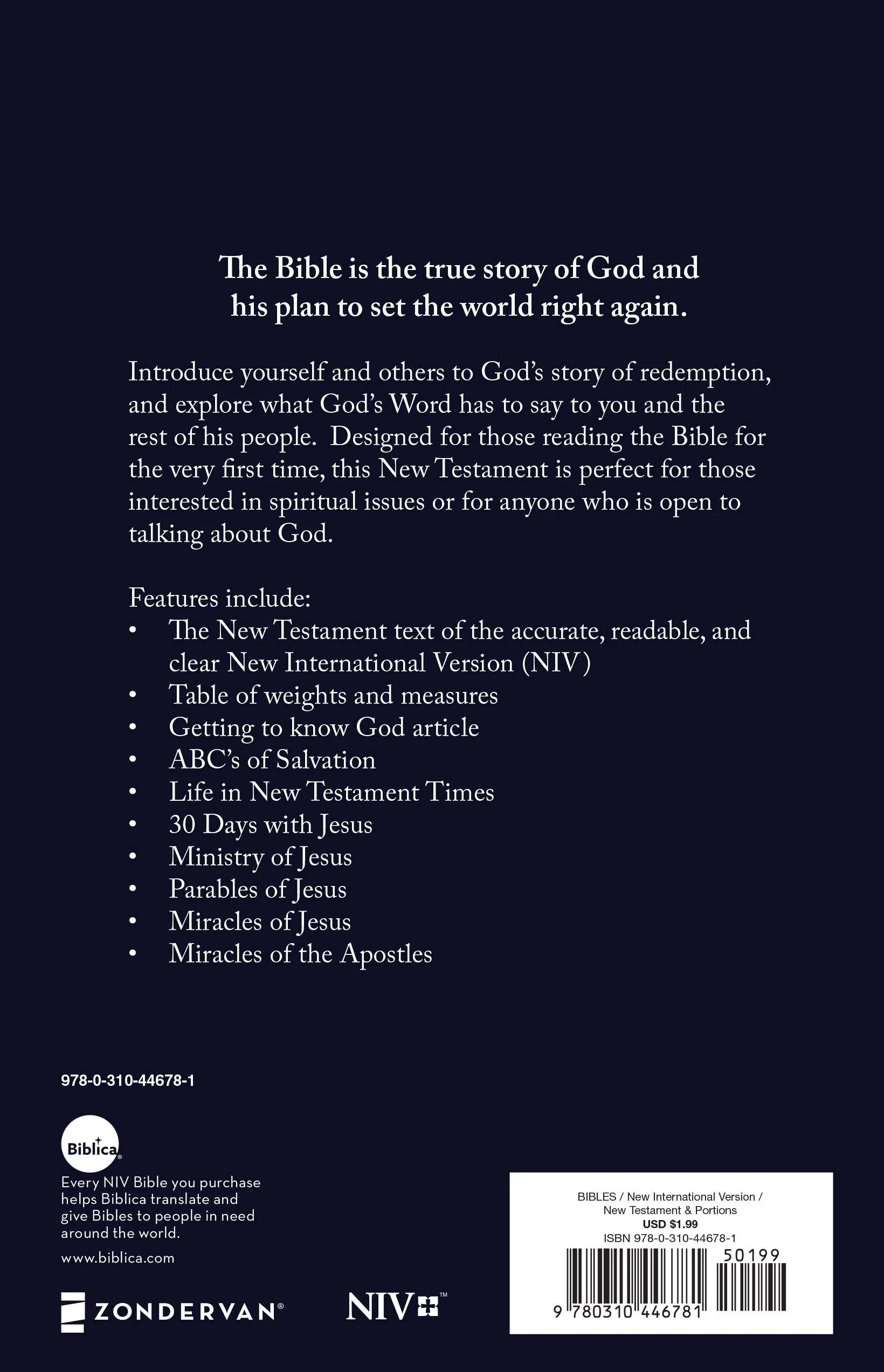 NIV, Outreach New Testament for Kids, Paperback - Image 7
