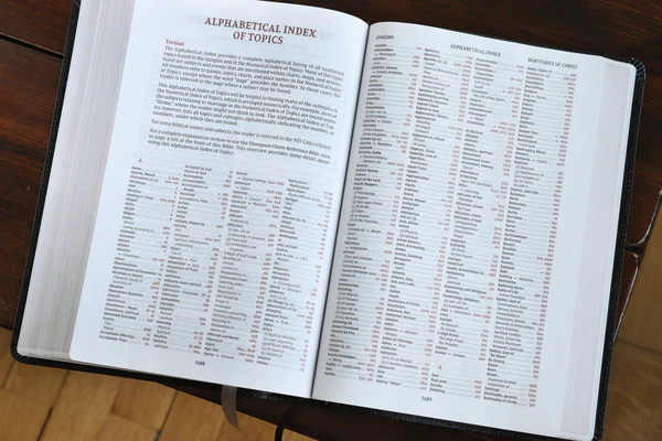 NIV, Thompson Chain-Reference Bible, Large Print, Red Letter Edition, Comfort Print - Image 22