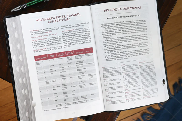 NIV, Thompson Chain-Reference Bible, Large Print, Red Letter Edition, Comfort Print - Image 37