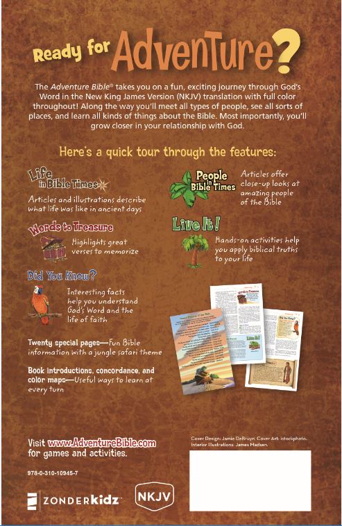 NKJV, Adventure Bible, Full Color Interior - Image 19