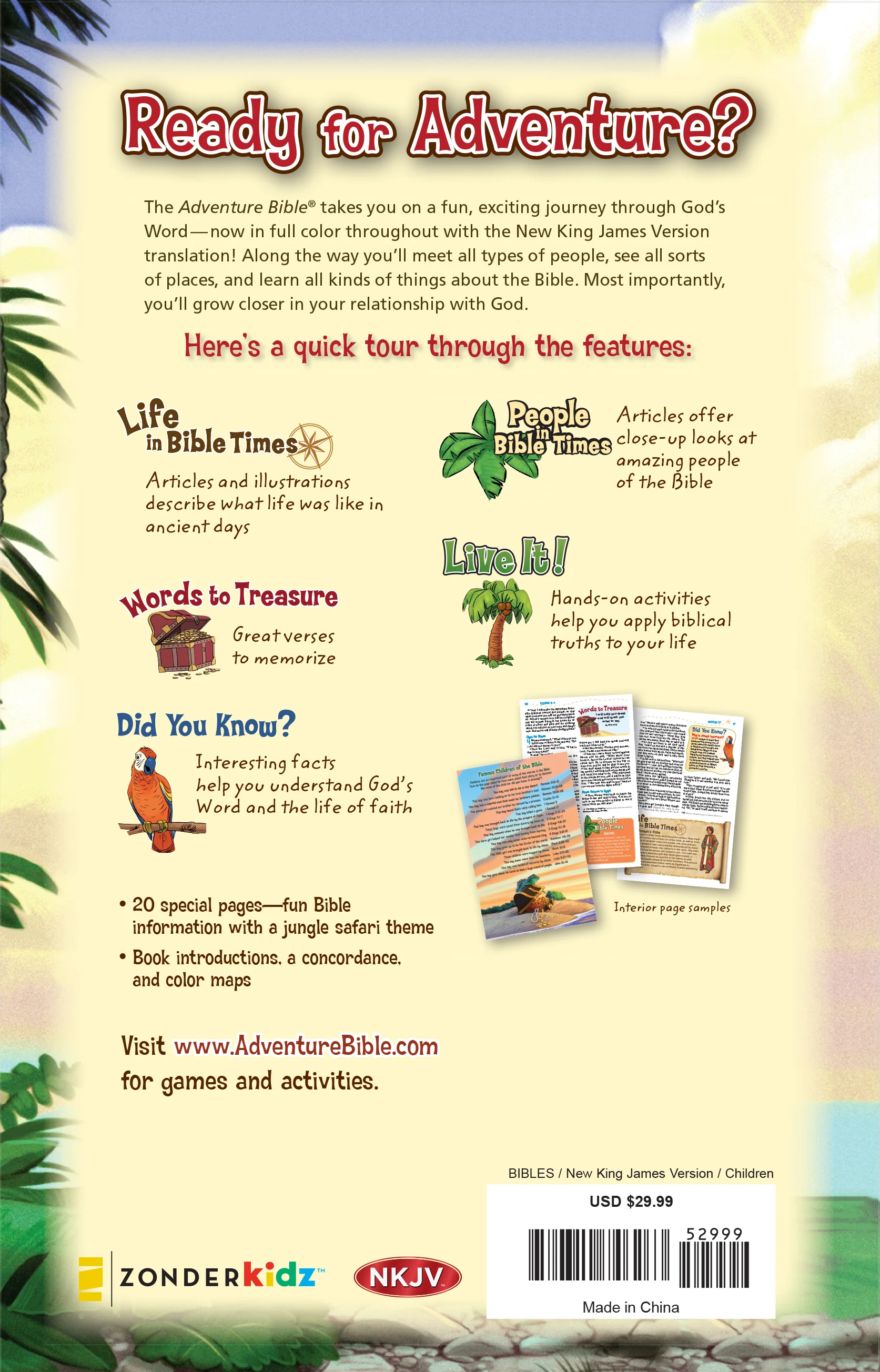 NKJV, Adventure Bible, Full Color Interior - Image 27