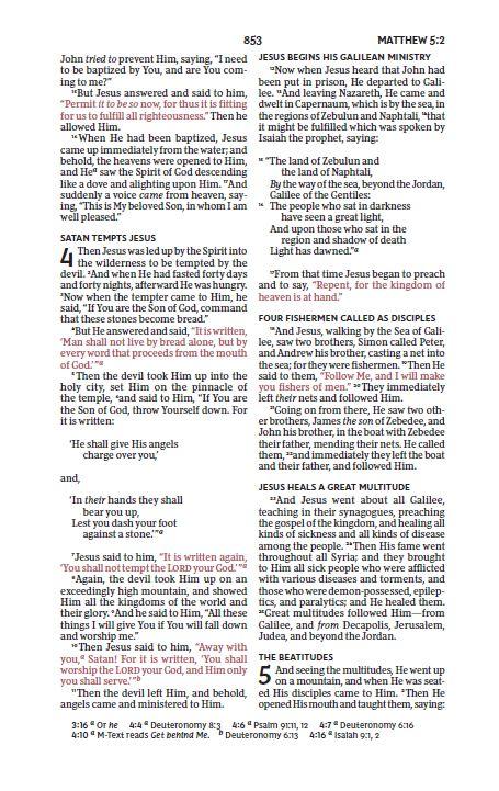 NKJV, Thinline Bible, Red Letter Edition, Comfort Print: Holy Bible, New King James Version - Image 4