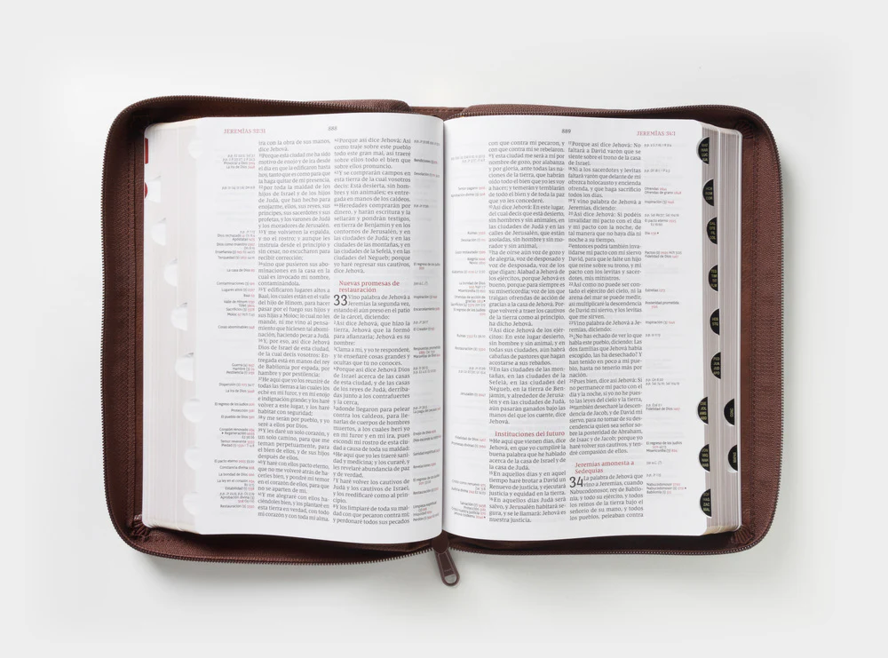 Reina Valera Revisada Biblia de Referencia Thompson, Palabras de Jesús en Rojo - Image 23